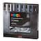 POSCA PC-5M Medium Tip Monotone Paint Marker Set